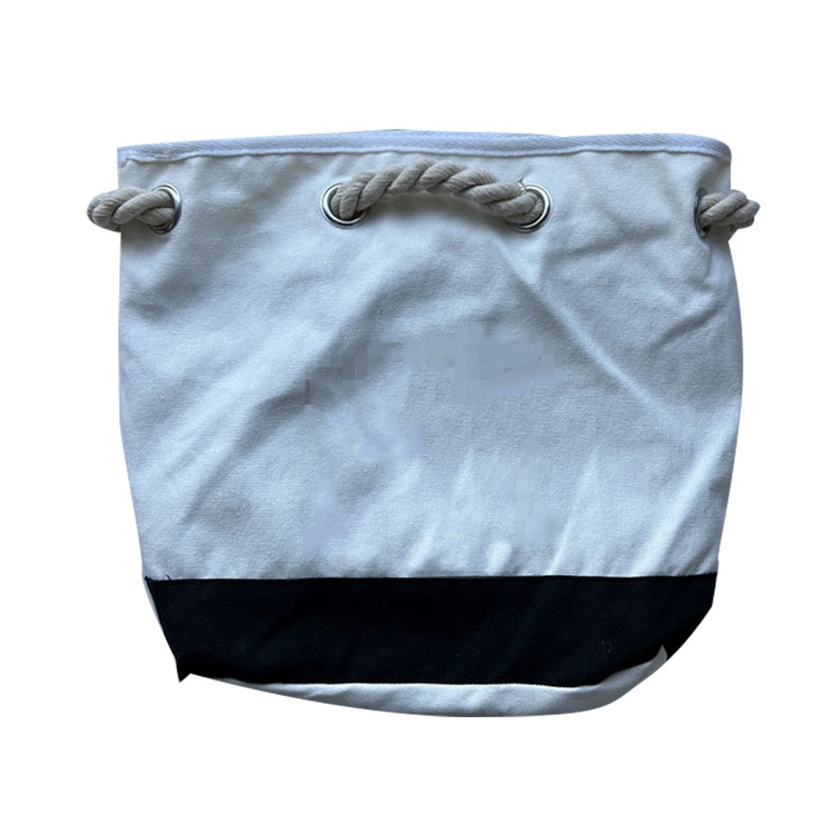Features of drawstring canvas backpack